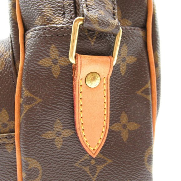 Louis Vuitton Nile Shoulder Bag, Coated Canvas, Monogram, Men's, Brown, M45244 - Picture 9 of 11